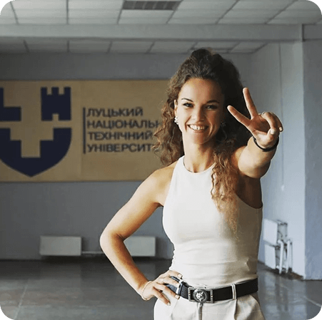 Анастасія в університеті