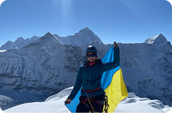 Наталія в снігах