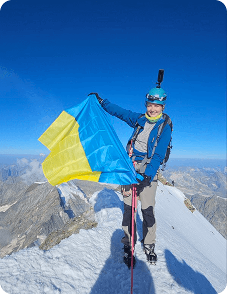 Наталія в снігах