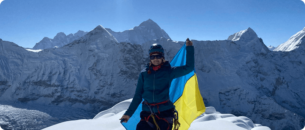 Наталія в снігах