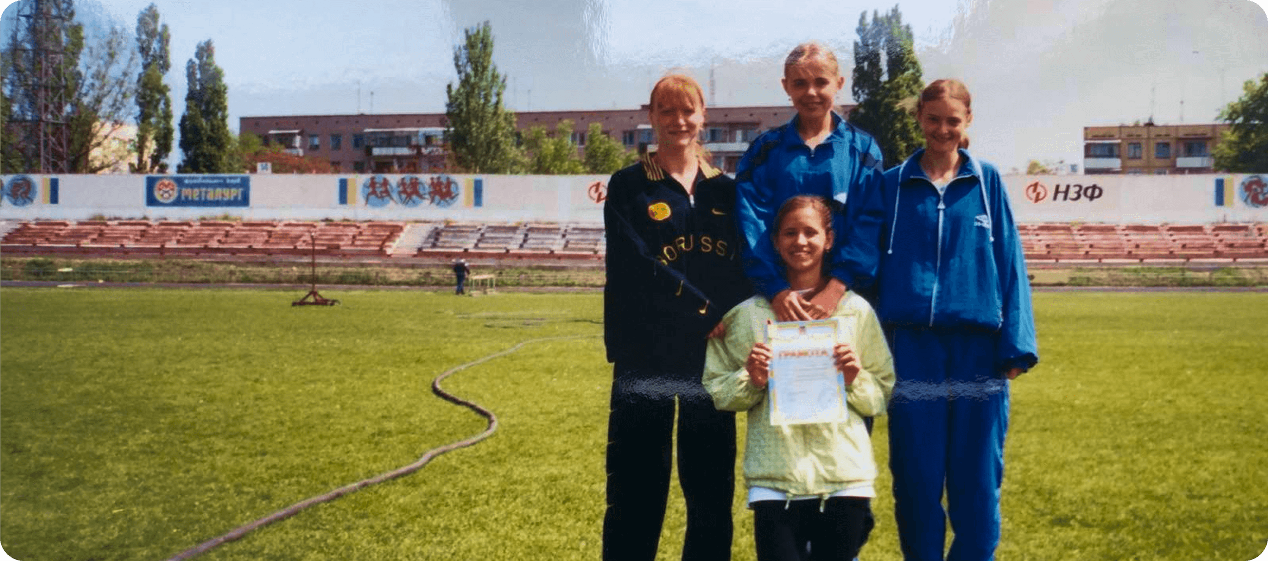 Оксана на пʼєдисталі