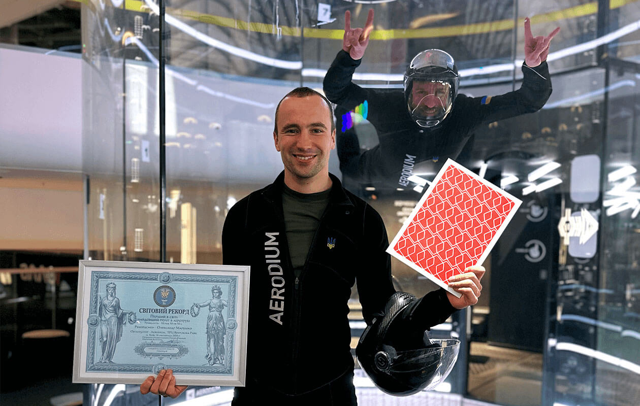 Рекордсмен FIRST Україна Олександр Марушко