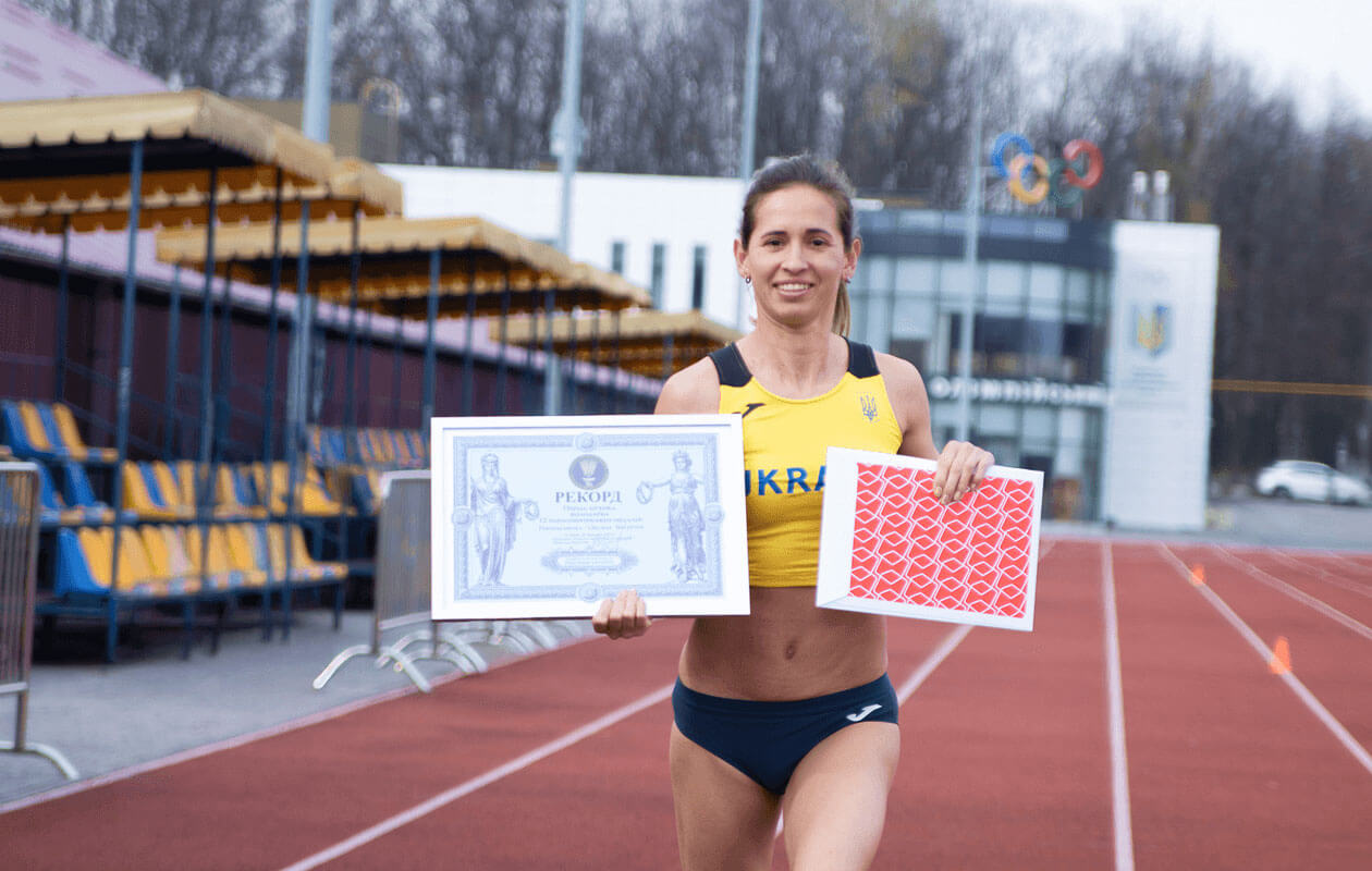 Рекордсменка FIRST Україна Анна Гречишкіна