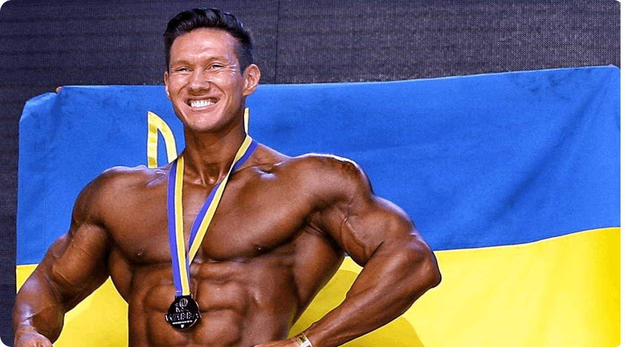 Володимир з медаллю