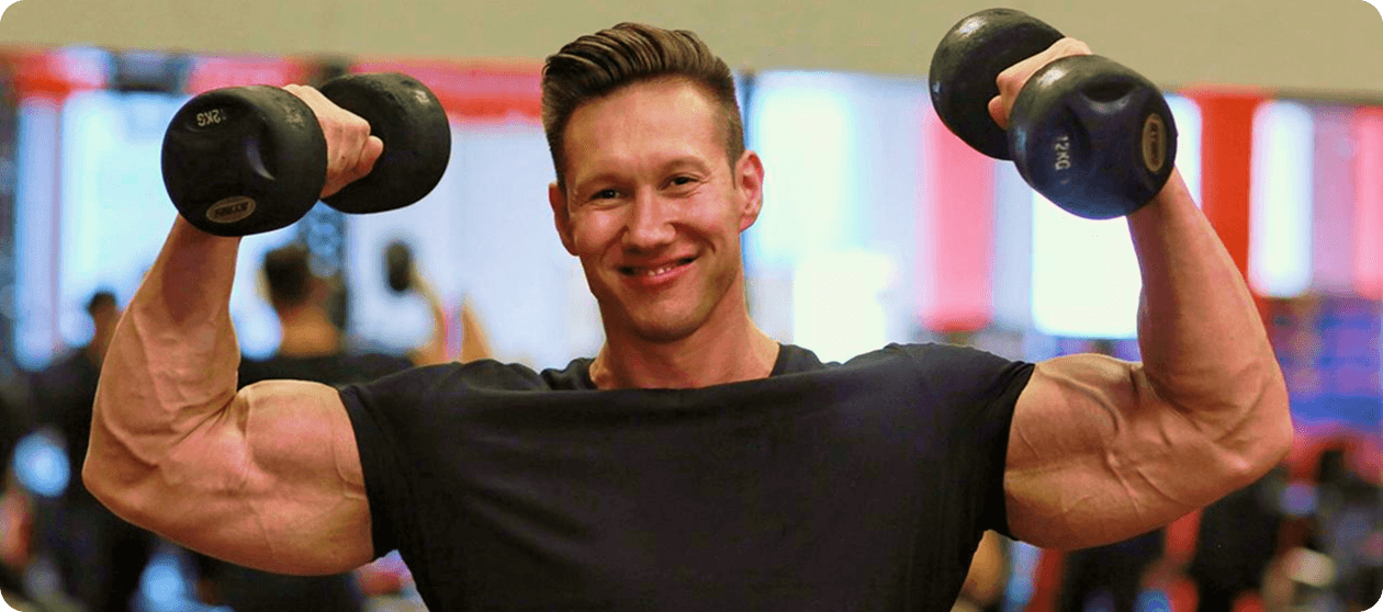 Володимир з гирями